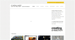Desktop Screenshot of catalyst-design.co.uk